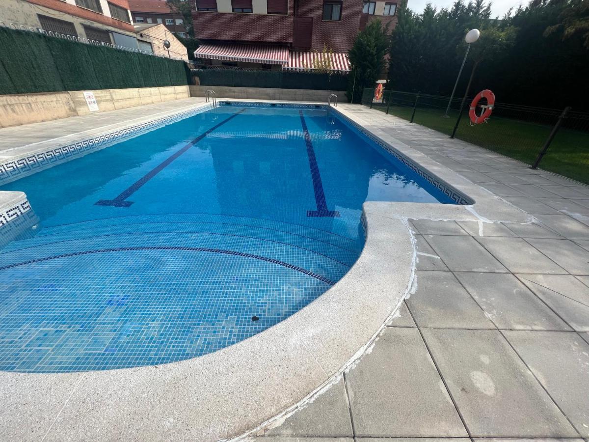 Pool And Confort 3 Habitaciones Y Garaje By Apartamentos Logroño Extérieur photo
